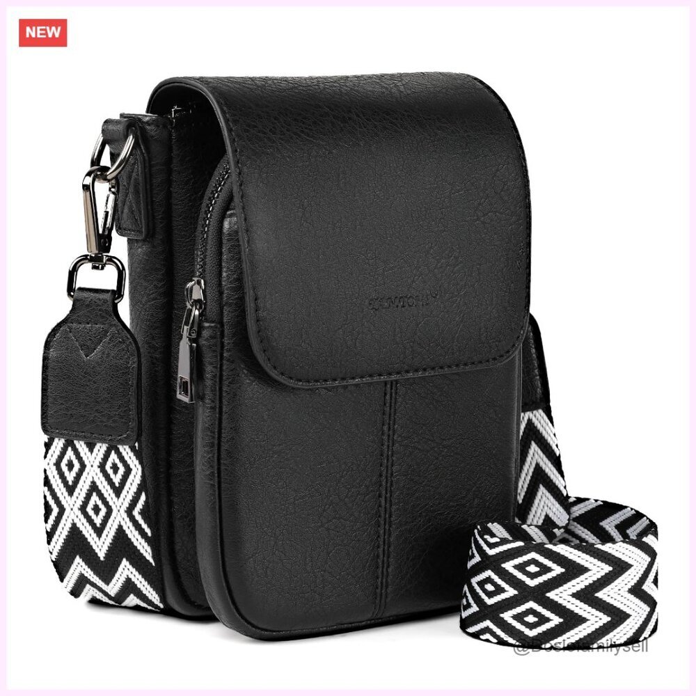 Small Crossbody Bag with Card Slots, Adjustable Strap, Phone Purse